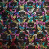 Nylon Spandex Happy Skull 4-Way Stretch Fabric