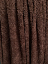 Brown Terry Cloth Knit