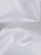 White Polyester Satin