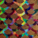 Poly Spandex Rainbow Foggy Mermaid Fabric