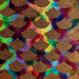 Poly Spandex Rainbow Foggy Mermaid Fabric