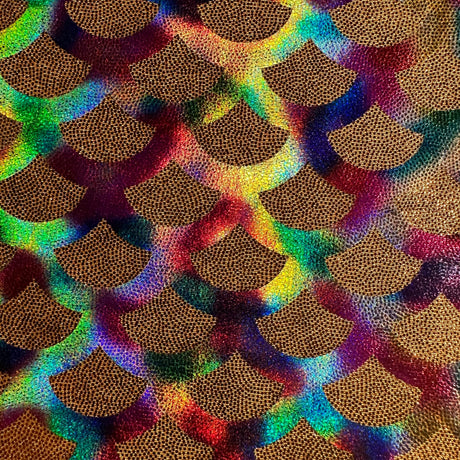 Poly Spandex Rainbow Foggy Mermaid Fabric