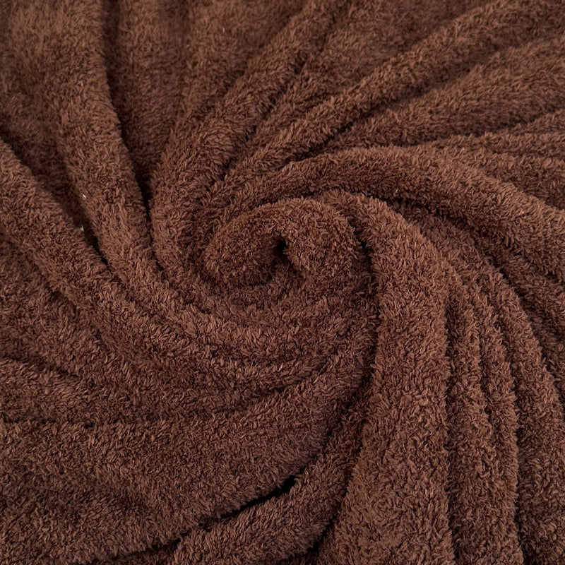 Brown Terry Cloth Knit