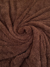 Brown Terry Cloth Knit