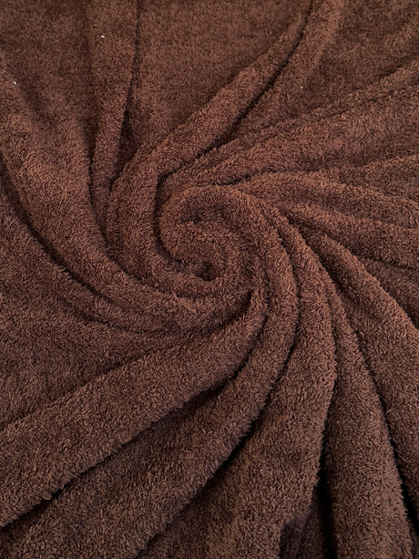 Brown Terry Cloth Knit