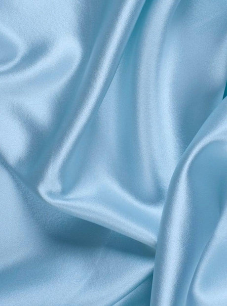 Baby Blue Satin