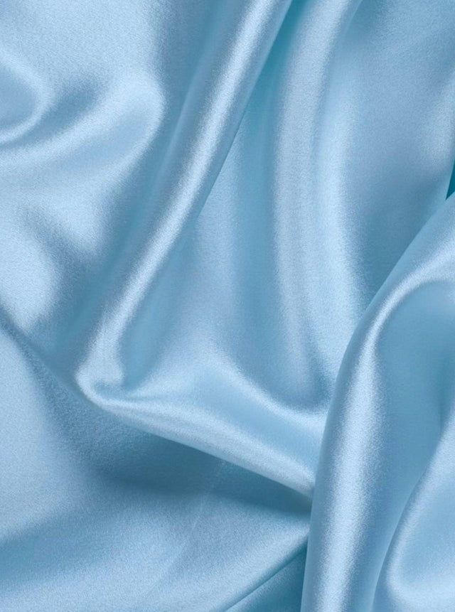 Baby Blue Satin