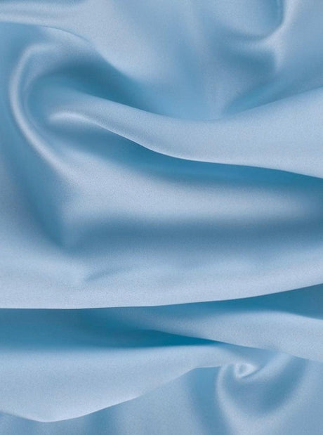 Baby Blue Satin