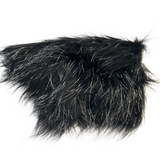 Tinsel Sparkle Glitter Long Pile Shaggy Faux Fur Fabric - 100 Percent Polyester Fabric, Multi Color, 60" Width, 2.5-3" Pile Length (1 Yard)