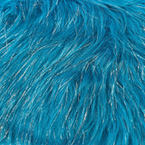 Tinsel Sparkle Glitter Long Pile Shaggy Faux Fur Fabric - 100 Percent Polyester Fabric, Multi Color, 60" Width, 2.5-3" Pile Length (1 Yard)