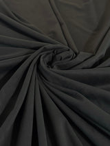Charcoal 4-Way Stretch Techno Suede