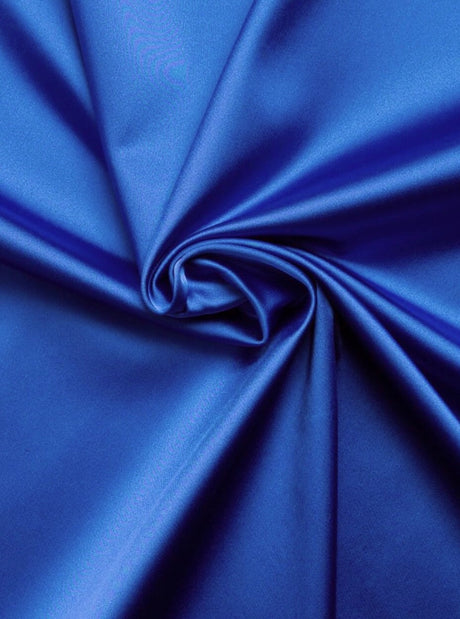 Royal Blue Satin