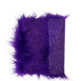 Tinsel Sparkle Glitter Long Pile Shaggy Faux Fur Fabric - 100 Percent Polyester Fabric, Multi Color, 60" Width, 2.5-3" Pile Length (1 Yard)
