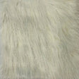 Ivory Tinsel Sparkle Glitter Shaggy Faux Fur Long Pile Fabric,