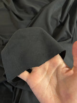 Charcoal 4-Way Stretch Techno Suede