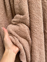 Khaki Terry Cloth Knit