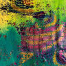 Nylon Spandex Crushed Tie Dye Peel Snake Fabric