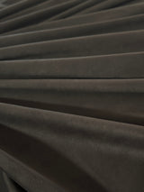 Charcoal 4-Way Stretch Techno Suede