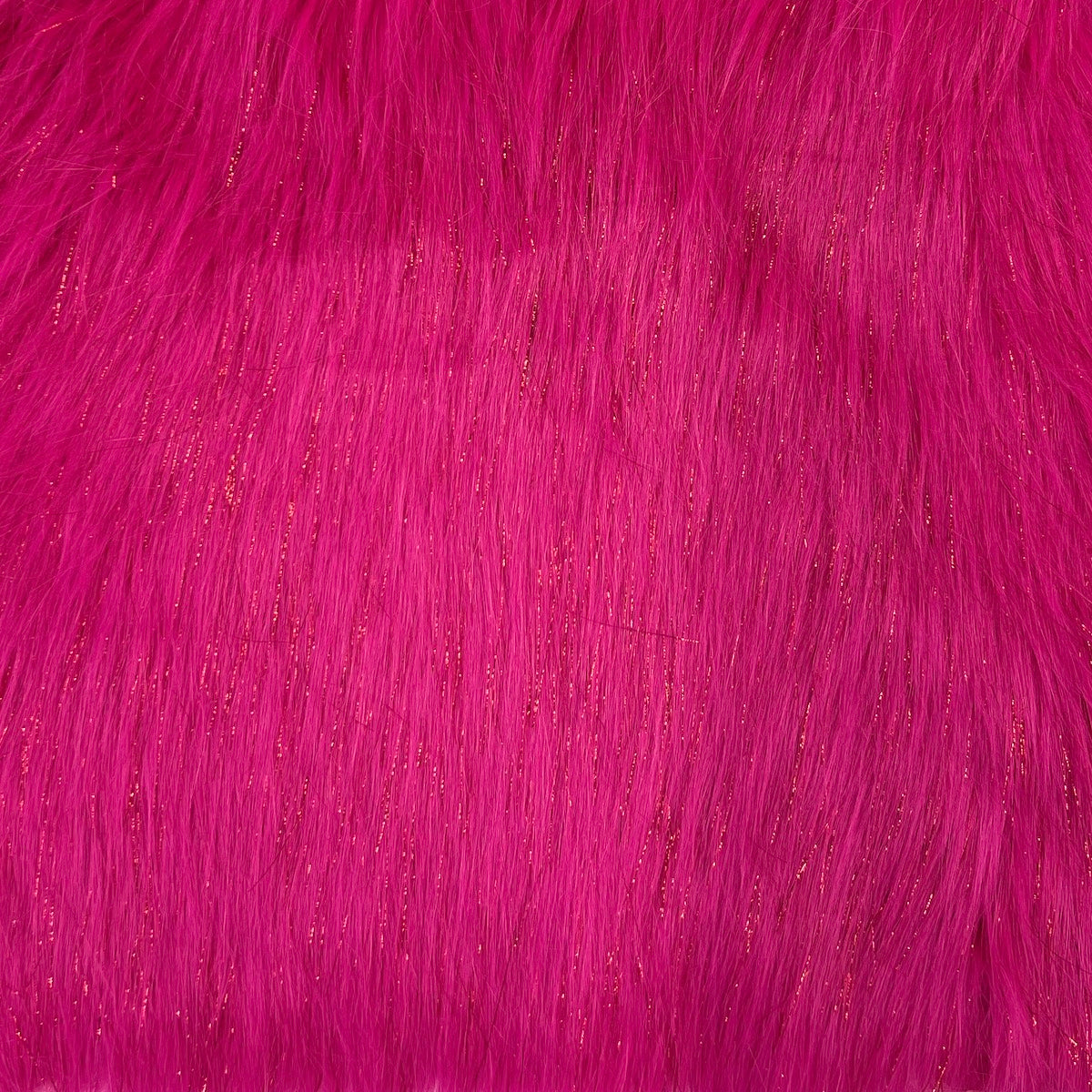 Tinsel Sparkle Glitter Long Pile Shaggy Faux Fur Fabric - 100 Percent Polyester Fabric, Multi Color, 60" Width, 2.5-3" Pile Length (1 Yard)