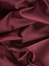 Burgundy Satin