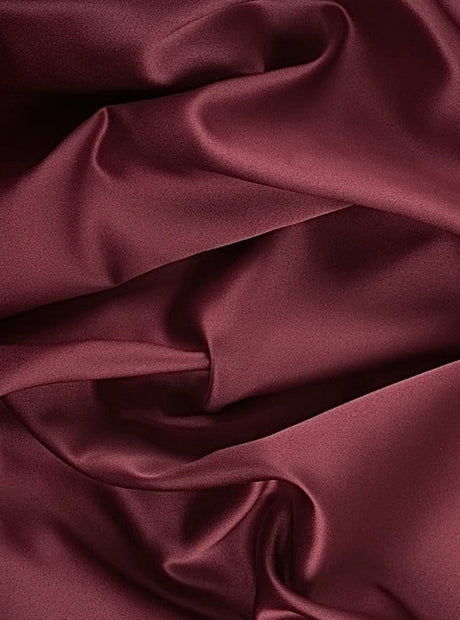 Burgundy Satin
