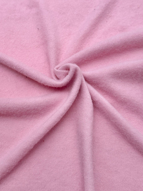 Buttery Spandex Faux Cashmere Knit Baby Pink