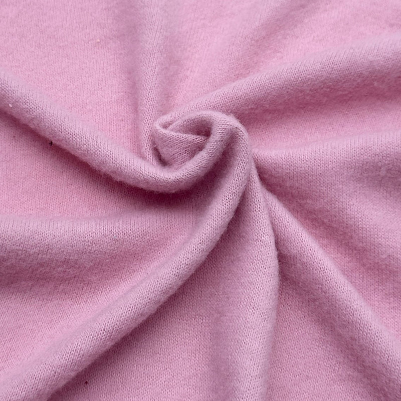 Buttery Spandex Faux Cashmere Knit Baby Pink