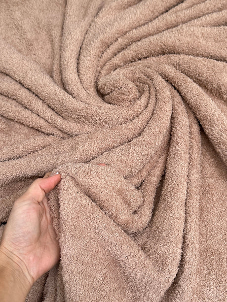 Khaki Terry Cloth Knit