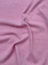 Buttery Spandex Faux Cashmere Knit Baby Pink