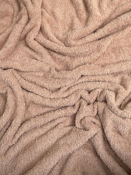 Khaki Terry Cloth Knit