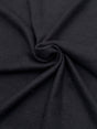 Black Buttery Spandex Faux Cashmere Knit
