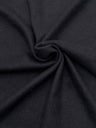 Black Buttery Spandex Faux Cashmere Knit