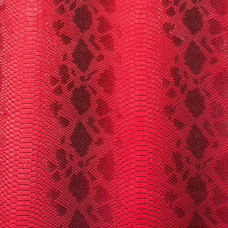 Faux Snake Skin Vinyl Fabric Viper Sopythana