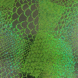 Foil Abstract Animal Shattered Glass Fabric
