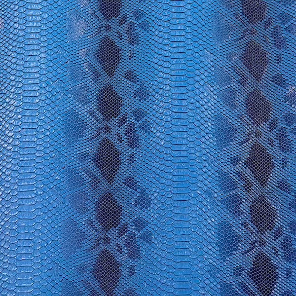 Faux Snake Skin Vinyl Fabric Viper Sopythana