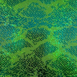 Nylon Spandex Double Foil Snake Print Fabric