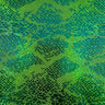 Nylon Spandex Double Foil Snake Print Fabric