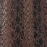 Faux Snake Skin Vinyl Fabric Viper Sopythana