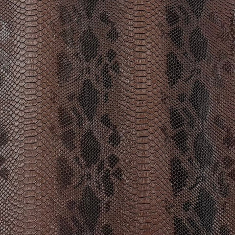 Faux Snake Skin Vinyl Fabric Viper Sopythana