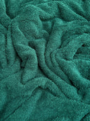Hunter Green Terry Cloth Knit