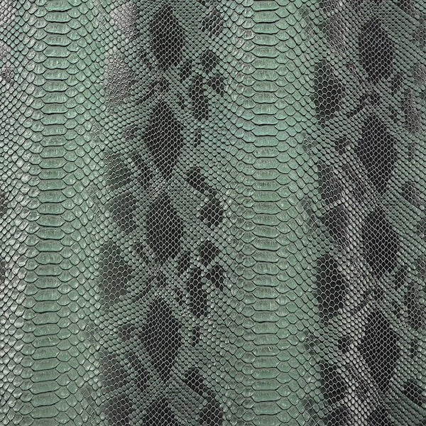 Faux Snake Skin Vinyl Fabric Viper Sopythana