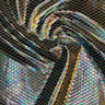 Polyester Spandex Diamond Illusion Fabric 60" White