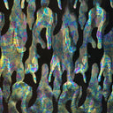 Polyester Spandex Fabric 4-Way Stretch Army Illusion Black Green