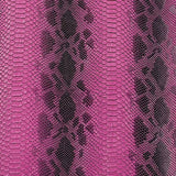 Faux Snake Skin Vinyl Fabric Viper Sopythana
