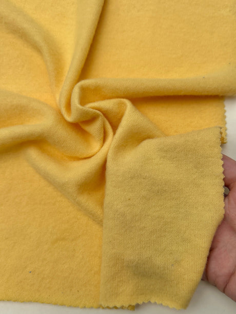 Banana Yellow Faux Cashmere Knit