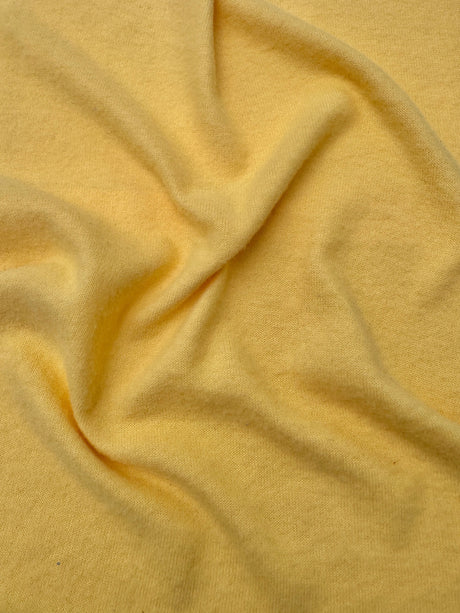 Banana Yellow Faux Cashmere Knit