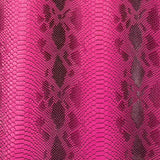 Faux Snake Skin Vinyl Fabric Viper Sopythana