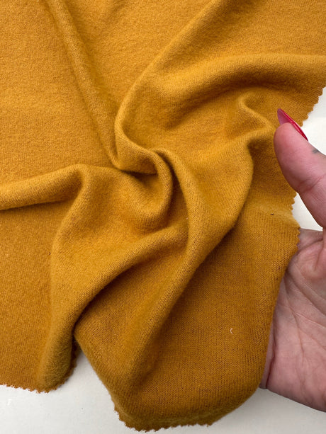 Honey Mustard Faux Cashmere Knit
