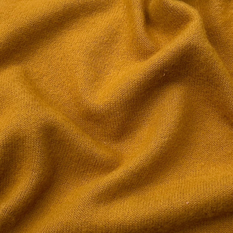 Honey Mustard Faux Cashmere Knit