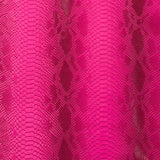 Faux Snake Skin Vinyl Fabric Viper Sopythana
